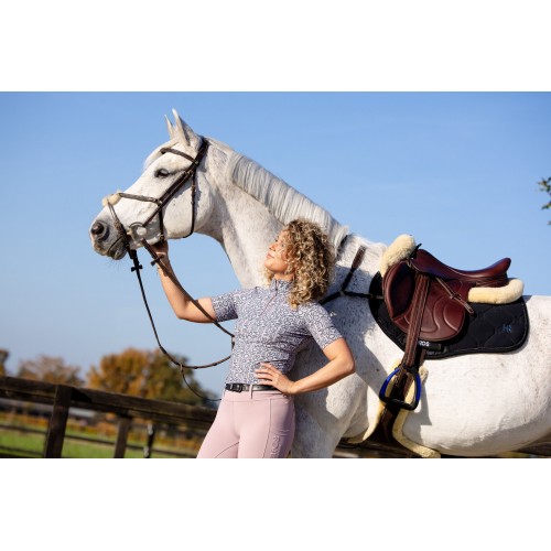 Mrs. Ros SS26 Multi-Logo Training Shirt Blush Noir