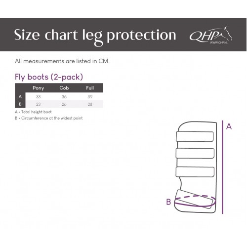 QHP Anti-fly leg protectors (set of 2)