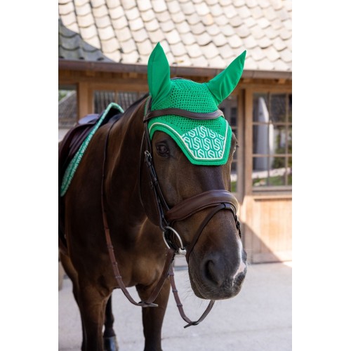 Kentucky Fly Veil Wellington Velvet Printing