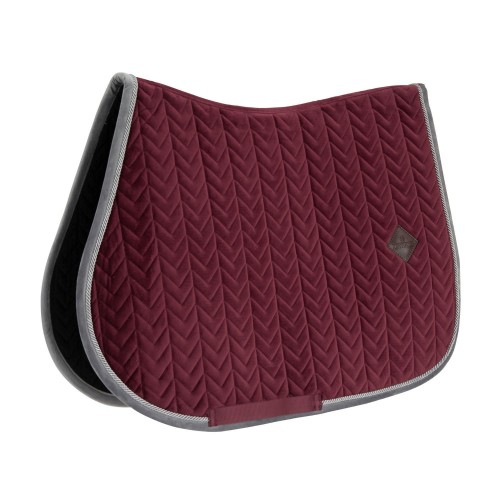 Kentucky Velvet Contrast Jumping Saddle Pad