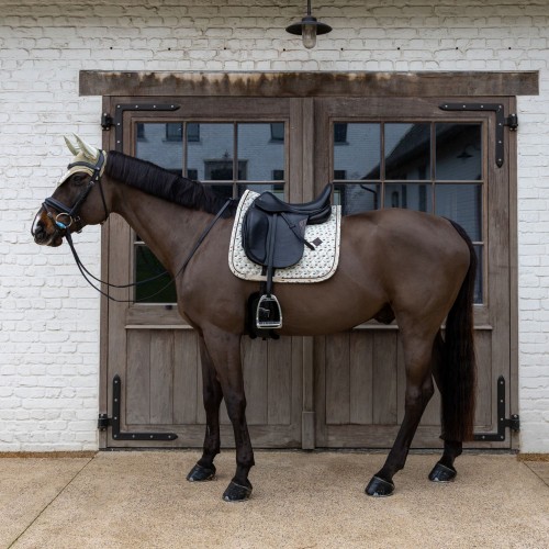 Kentucky Saddle Pad Velvet Horse printing Dressage