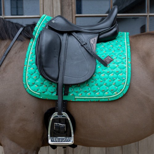 Kentucky Saddle Pad Velvet Horse printing Dressage