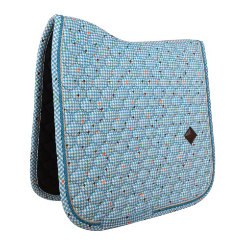 Kentucky Velvet Pied-de-Poule Dressage Saddle Pad