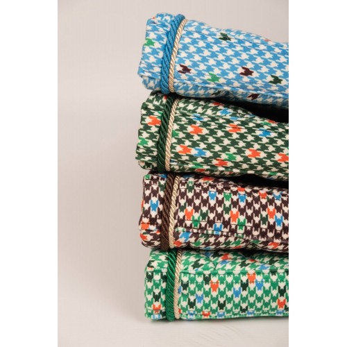 Kentucky Velvet Pied-de-Poule Dressage Saddle Pad