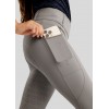 Montar SS26 Junior MoLila Champagne Crystal Tape Pull-On with Champagne Crystals - Grey