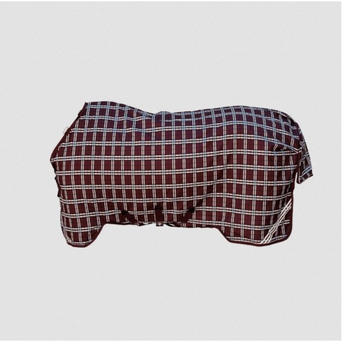 Kentucky Turnout Rug All Weather Waterproof Comfort 0g Bordeaux Check