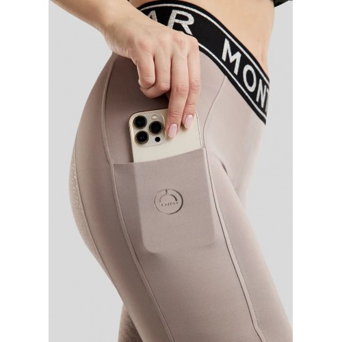 Montar FW25 Riding Tights MOSille Pull-On Lurex Waistband