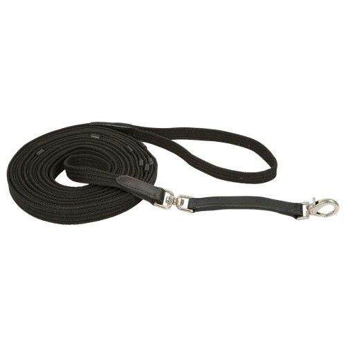 Covalliero Lunge Line with Swivel and Leather Stops, 8 metres