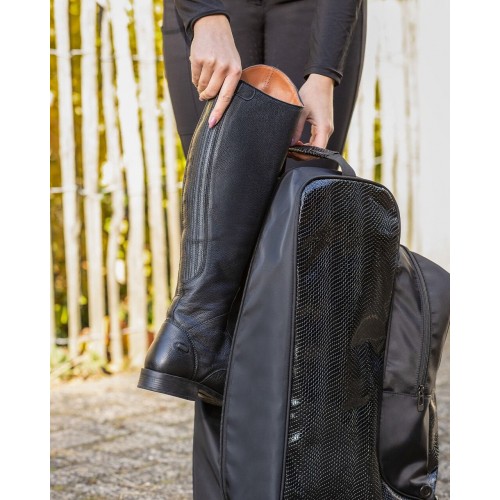QHP Combi Boot and Helmet Bag Croco