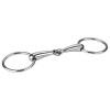 Covalliero Single Jointed Hollow Loose Ring Snaffle