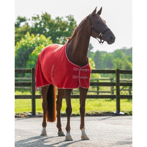 Q-essentials Fleece Color Rug with Surcingles