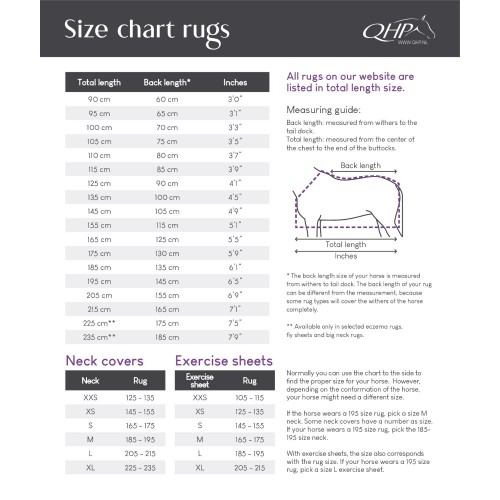 QHP Foal Turnout Rug 100g
