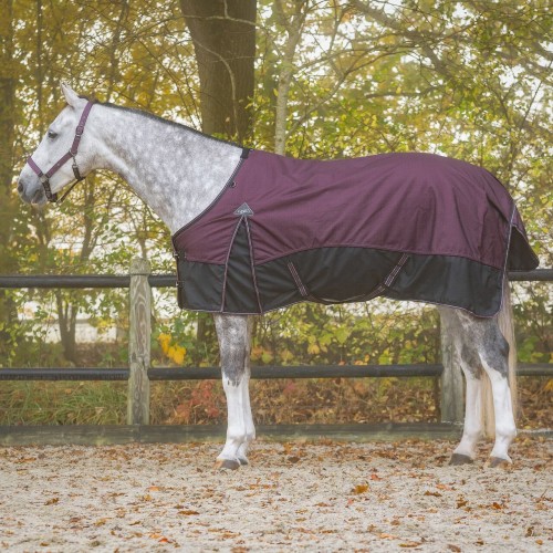 QHP FW25 Rain blanket 1200D Turnout Collection Fleece