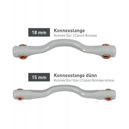 Beris Loose Ring Snaffle Thin Konnex Tongue Port