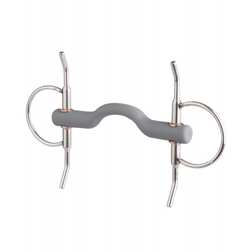 Beris Full Cheek Snaffle with Tongue Port