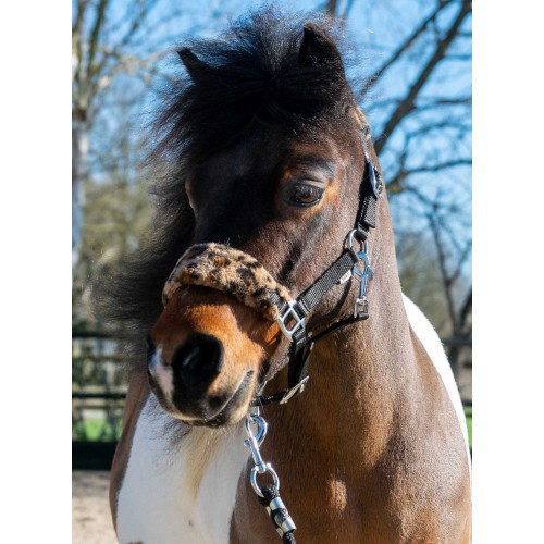 HB Funny Leopard Fleece Halter