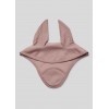 Montar SS26 Summer Fly Hood in perforated mesh softshell with Champagne Crystal Logo, Blush