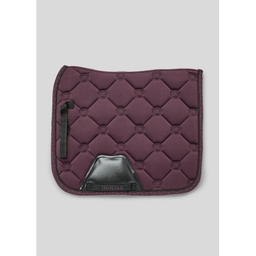 Montar SS26 FLOW Dressage Saddle Pad with Logo Quilt and Crystals