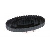 Covalliero Stable Curry Comb Oval with Hand Strap