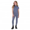 QHP SS26 Aubree Junior Riding Tights with leg grip