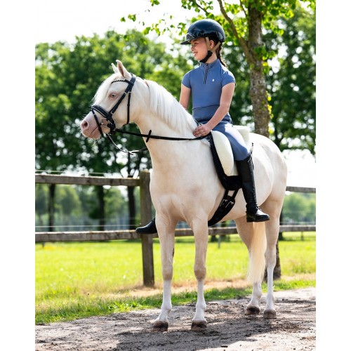 QHP SS26 Aubree Junior Riding Tights with leg grip