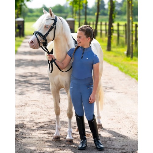 QHP SS26 Aubree Junior Short Sleeve Sports Shirt