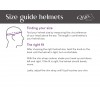 QHP Seattle riding helmet - polo visor