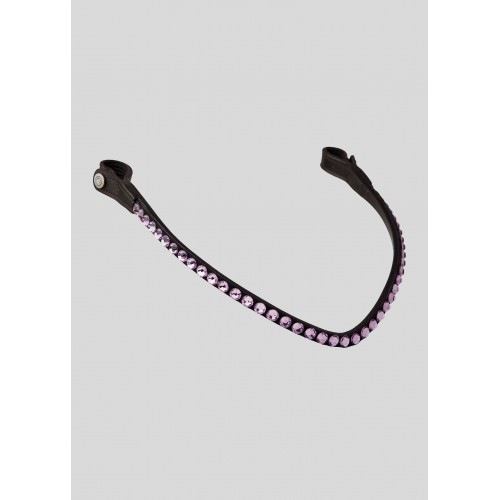 Montar SS26 Browband FAIR Blush Crystal Curved 1r Brown