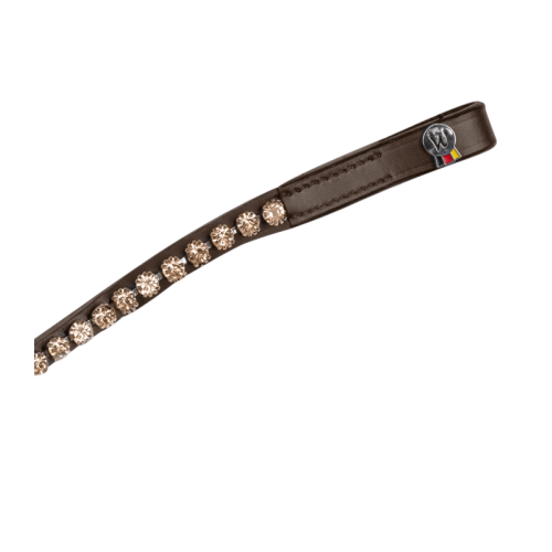 Waldhausen X-Line Glam Browband Brown Leather