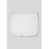 Montar SS26 Fair Dressage Saddle Pad with gunmetal crystals White