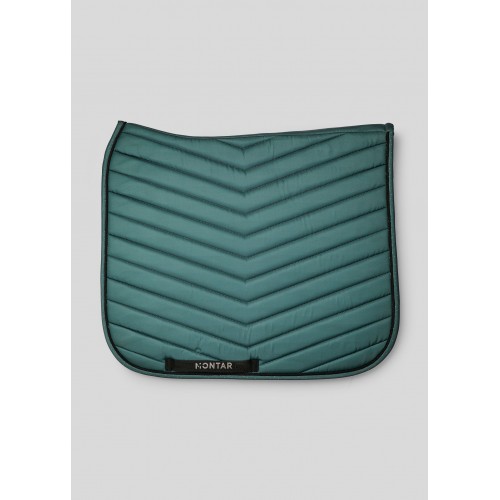 Montar SS26 Fair Dressage Saddle Pad with gunmetal crystals - Jade