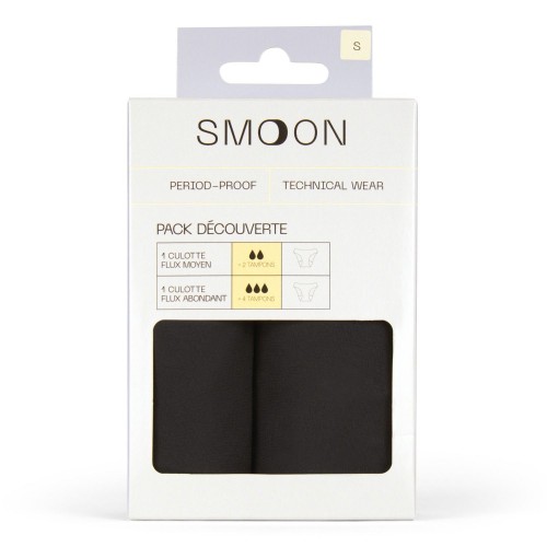 SMOON Set of 2 Medium/Heavy Menstrual Briefs