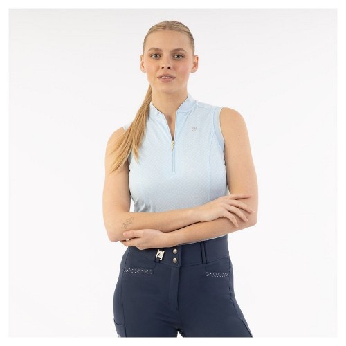 ANKY SS26 Sleeveless Polo Shirt