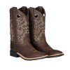 SQUARE TOE WESTERN CHILD BOOTS