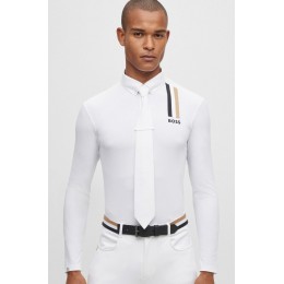 BOSS Equestrian Classic мужской турнирный галстук