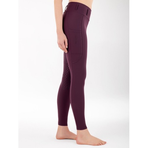 Equiline FW25 High Waist Winter Riding Tights Geggifh Full grip