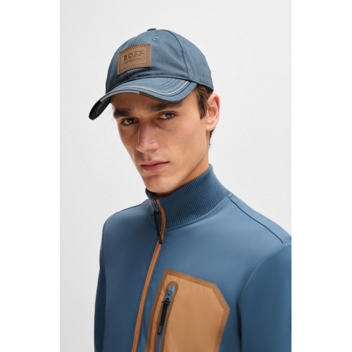 BOSS Equestrian SS25 Cap Leder Vintage