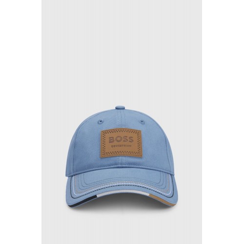 BOSS Equestrian SS25 Cap Leder Vintage