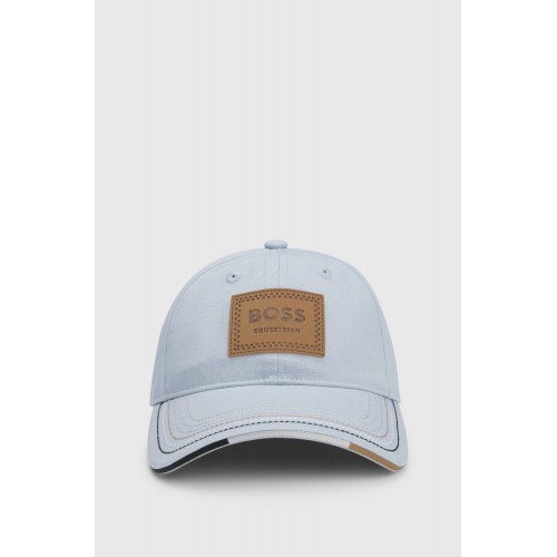 BOSS Equestrian SS25 Cap Leder Vintage