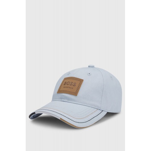 BOSS Equestrian SS25 Cap Leder Vintage