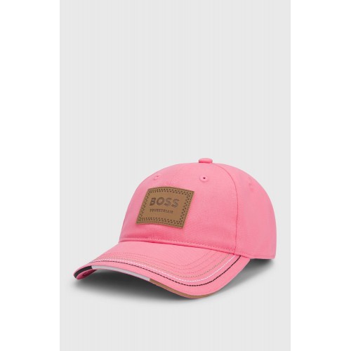 BOSS Equestrian SS25 Cap Leder Vintage