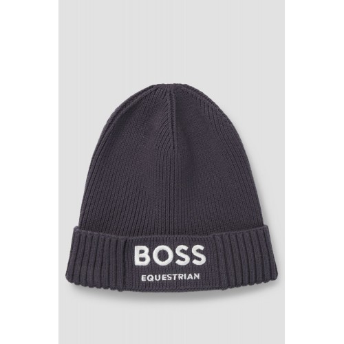 BOSS Equestrian FW25 Fisher Beanie