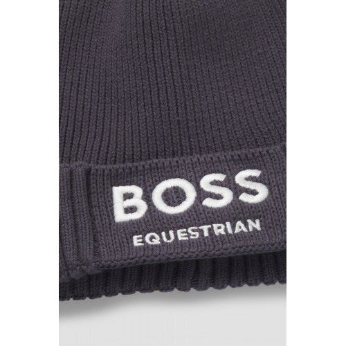 BOSS Equestrian FW25 Fisher Beanie