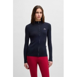 BOSS Equestrian FW25 кардиган Sky Captain