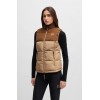 BOSS Equestrian FW25 Puffer Gilet Viola