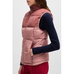 BOSS Equestrian FW25 утеплённая куртка жилет Viola