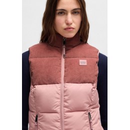 BOSS Equestrian FW25 утеплённая куртка жилет Viola