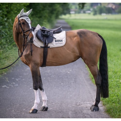 BOSS Equestrian SS26 Jumping Saddle Pad Cheltenham Tape