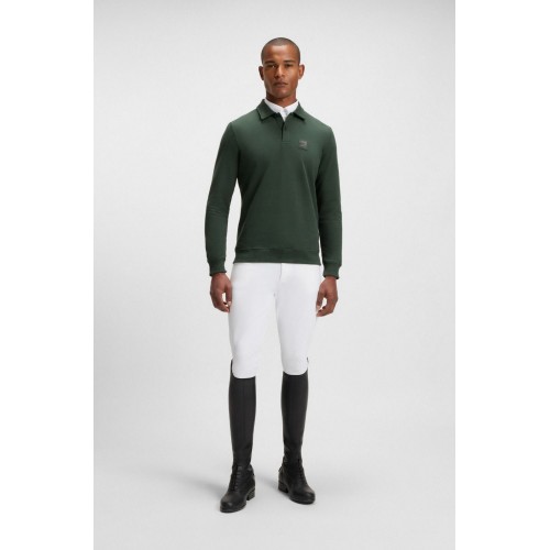 BOSS Equestrian SS26 Men's Polo Sweatshirt Luis