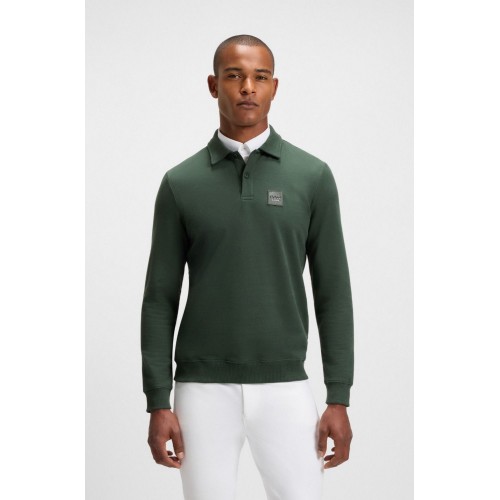 BOSS Equestrian SS26 Men's Polo Sweatshirt Luis
